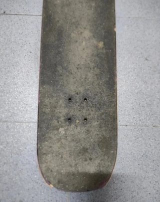 Tabla de skate con lija