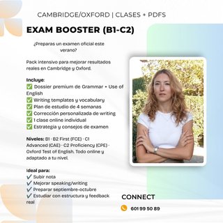 Cambridge/Oxford | Clases + PDFs
