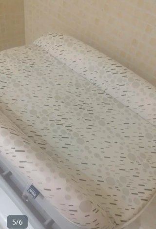 Bañera para bebé con cambiador