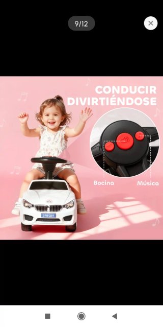 Correpasillos Coche 18-36 Meses