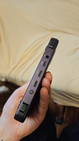 Anbernic RG353M Consola Metal morada