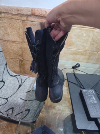 Botas altas niña Azul marino
