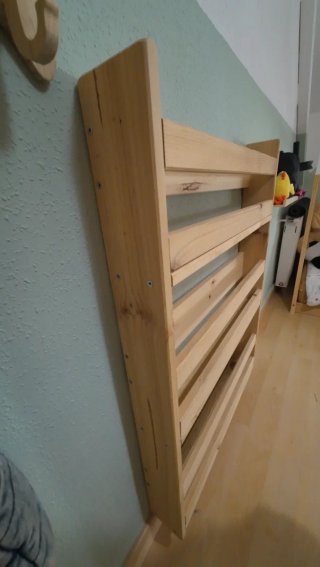 Estantería Montessori 3 baldas madera