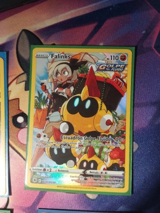 Pack 4 Cartas Pokémon Arcanine, Falinks, Druddigon
