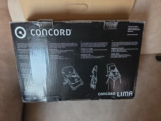 Trona Concord Lima plegable
