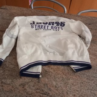 Giubbino ragazzo bianco jonk 46