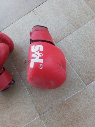 Guantes Full Contact Rojos