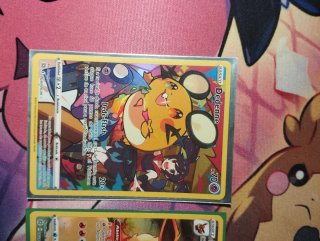 Pack Cartas Pokémon Dedenne y Flareon