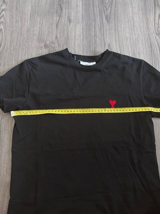 Camiseta AMI Paris Negra