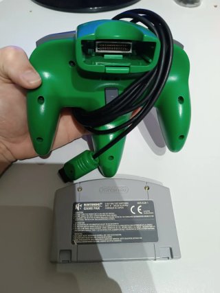 Mando y Juego Mario Kart 64 Nintendo