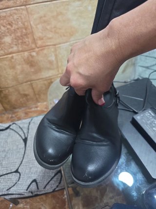 Botas de niña negras