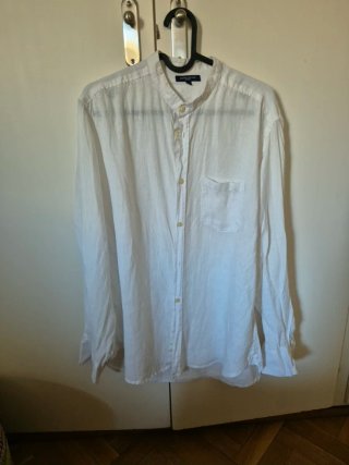 Camisa lino blanca