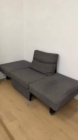 Sofá Cama Individual IKEA FRIHETEN Gris