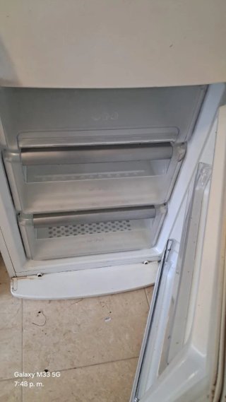 Nevera combi LG blanca