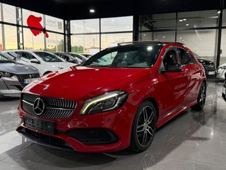 Mercedes Clase A  A 160 AMG Pano LED-Xenon Navi 1/2 Sport-Leather-Alcantara Klima PDC ...