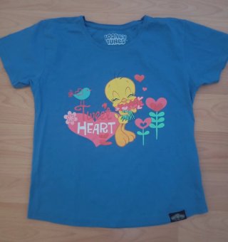 Camiseta niña 12 años Looney Tunes. Oficial.