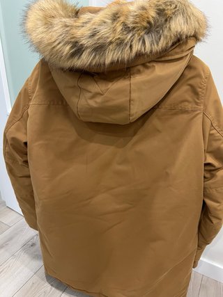 Abrigo Tommy Hilfiger Talla L Marrón,