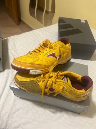 Zapatillas Fútbol Sala Joma Top Flex Amarillas