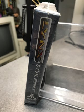 Atari Lynx Stun Runner Video Game Card