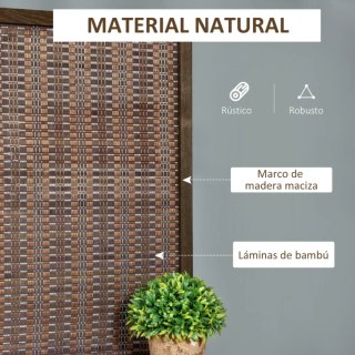 Biombo Separador con Estantes