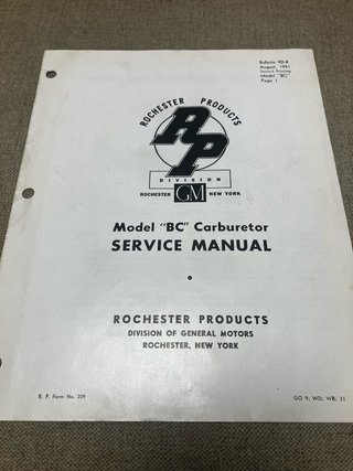 Manuales Chevrolet Pickup 1947-1953