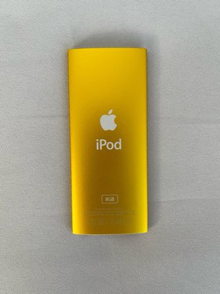 iPod Nano 4ª Gen Amarillo+Caja con Batería Nueva