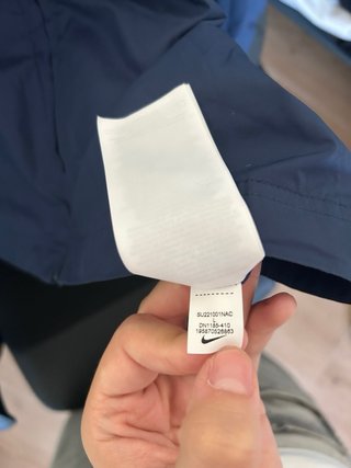 Chaqueta Nike PSG Azul y Negra