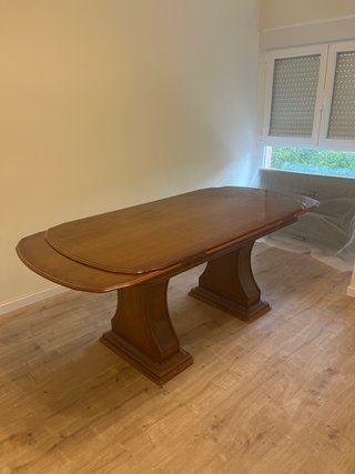 Mesa de comedor extensible madera
