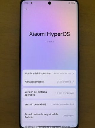 Xiaomi Redmi Note 14 Pro 5G Negro