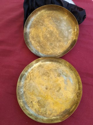 Platos antiguos de balanza