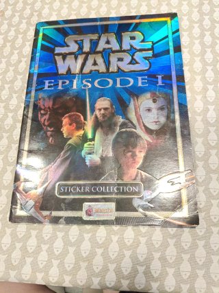 Álbum Cromos Star Wars Episodio I