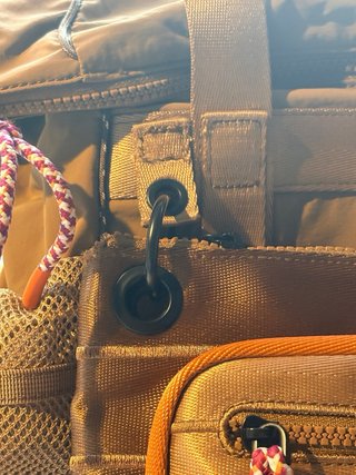 Mochila Bolso Desigual Voyager Marrón Naranja