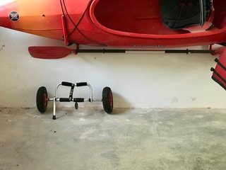 2 Kayaks Rojos con Accesorios