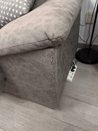 Sofá Chaise Longue Gris