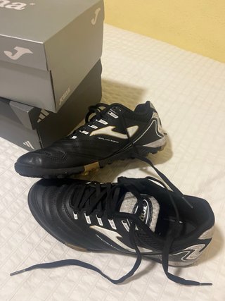 Botas multitacos Joma fútbol negras