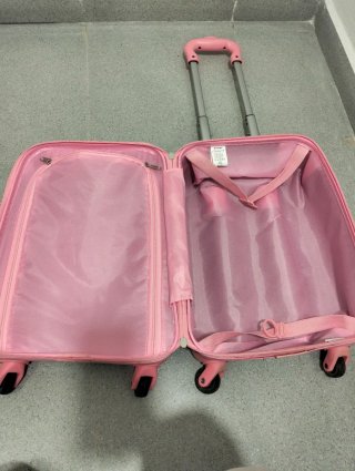 Maleta infantil con ruedas y diseño de princesas