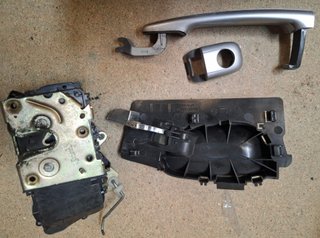 Manetas y cerradura Peugeot 307 Delantero Izd