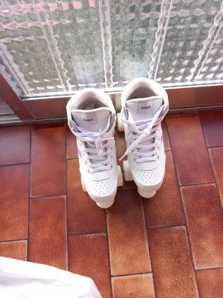 Patines blancos niña talla 37
