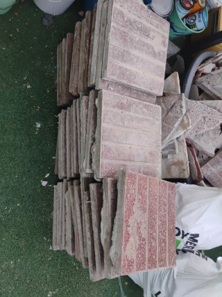 Regalo Baldosas de terracota apiladas
