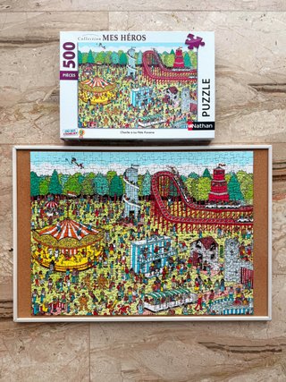 Puzzle Nathan 500 piezas - Charlie a la Fête Forai