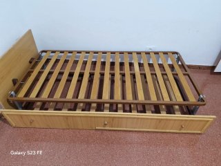 Cama nido con un colchón