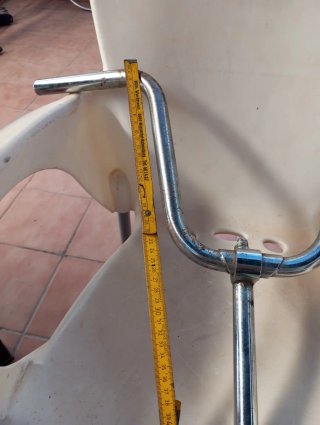 Manillar Orbea de paseo 500 plegable y potencia