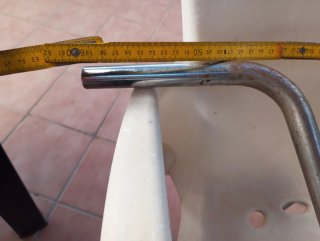 Manillar Orbea de paseo 500 plegable y potencia