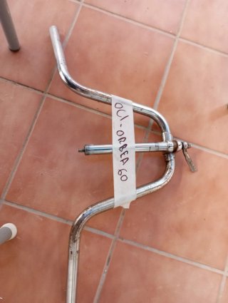 Manillar Orbea de paseo 500 plegable y potencia