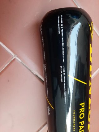 Bote 3 pelotas pádel Dunlop Pro Padel