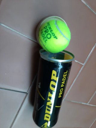Bote 3 pelotas pádel Dunlop Pro Padel