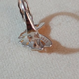 Anillo Plata Mariposa con Tanzanita Natural