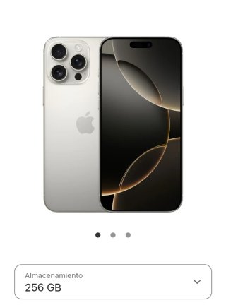 iPhone 16 Pro Max 256GB Nuevo