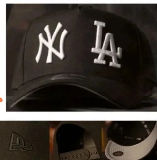 Gorra New Era NY LA Negra