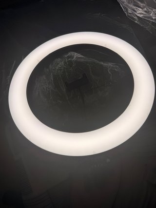 Aro de luz LED con trípode
